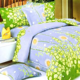 Blancho Bedding - [Dandelion Dream] 100% Cotton 7PC MEGA Duvet Cover Set (Queen Size)