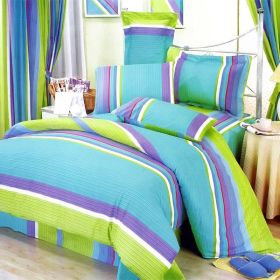 Blancho Bedding - [Rhythm of Life] 100% Cotton 2PC Mini Duvet Cover Set (Twin Size)